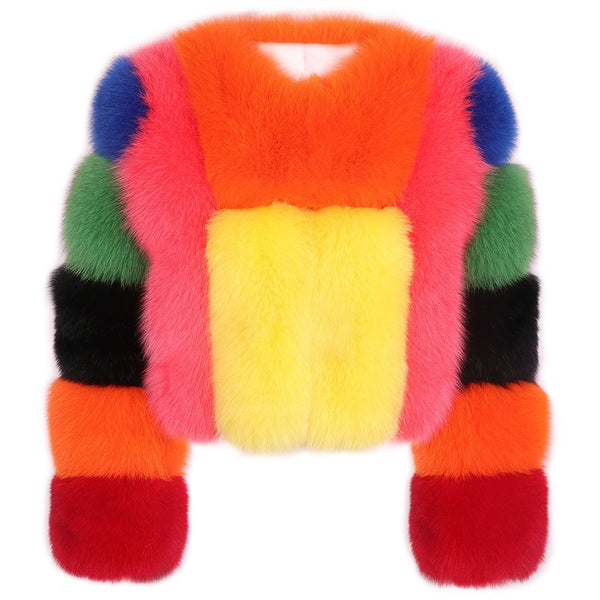 Fruity Pebbles Fox Fur Coat