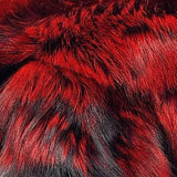 Cropped Fox Fur Hooded