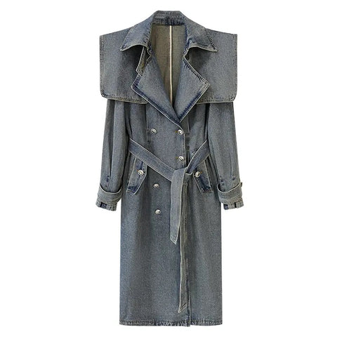 Denim Trench