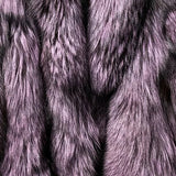 Cropped Fox Fur Hooded