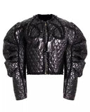 Waffle Imprinted Jacket