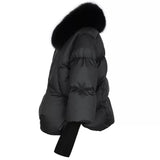 Fox Fur Collar Down Jacket